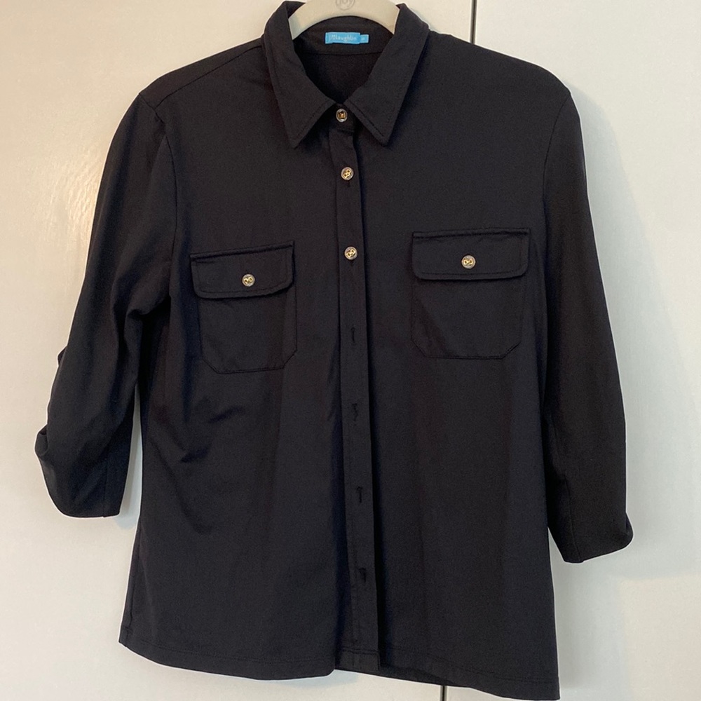 J. McLaughlin black button down